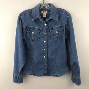 ARIZONA Jean Blouse Original Signature Size M